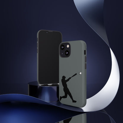 Printify baseball batter phone case, tough protective smartphone cover with baseball player graphic for sports fans.