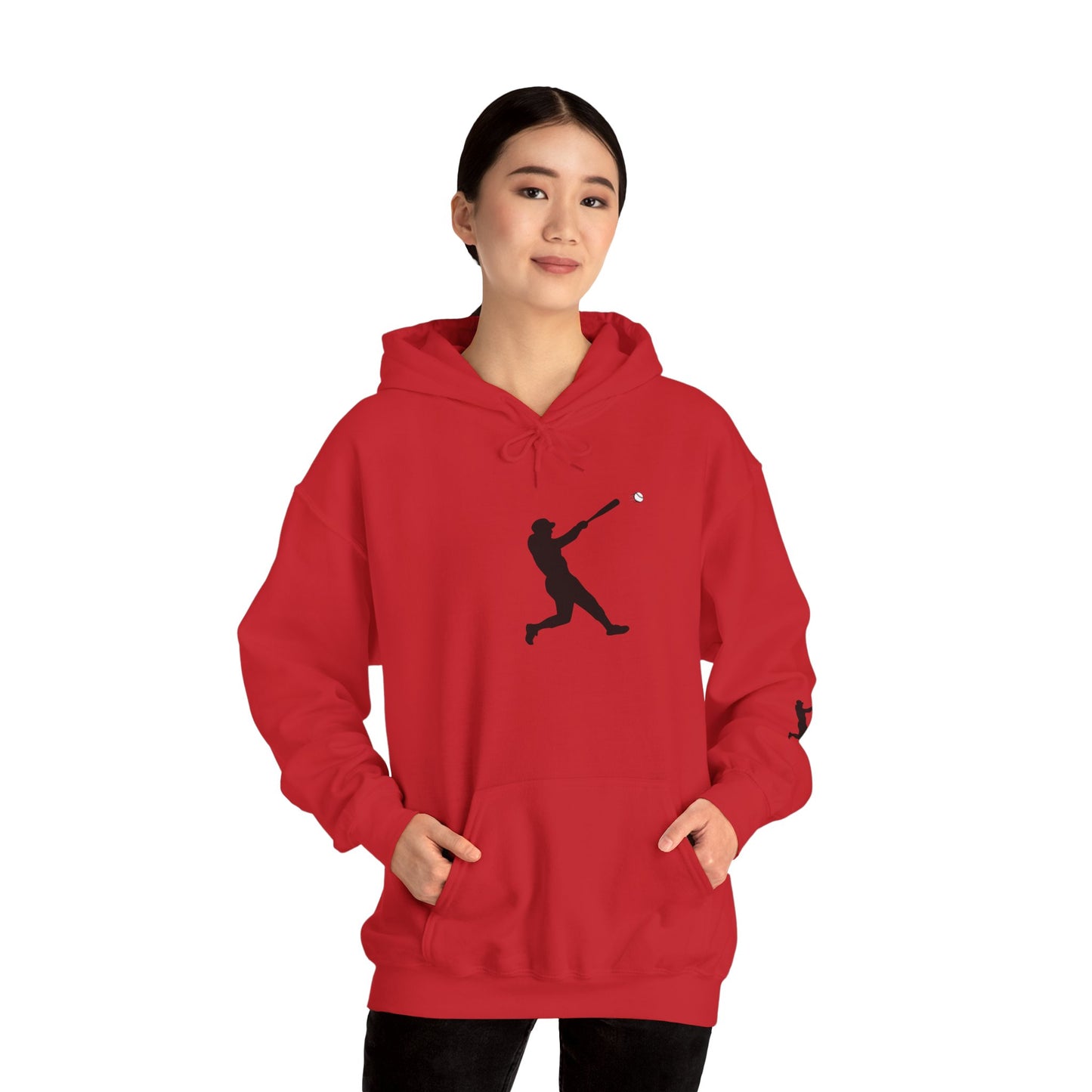 Baseball Swing Unisex Hoodie - Perfect Gift for Athletes, Sports Enthusiasts, Cozy Layer for Cool Days, Great for Team Spirit - TRV