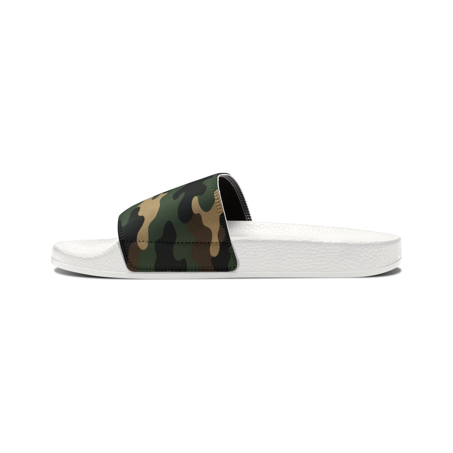 Camo Slide Sandals — Men's Removable-Strap Pool & Casual Slides