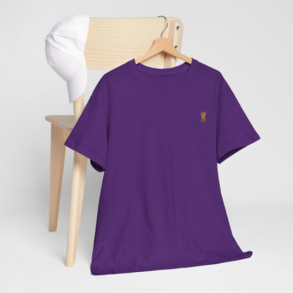 Brown kitten graphic T-shirt for cat lovers, featuring a cute kitten design on a comfortable Printify T-shirt.