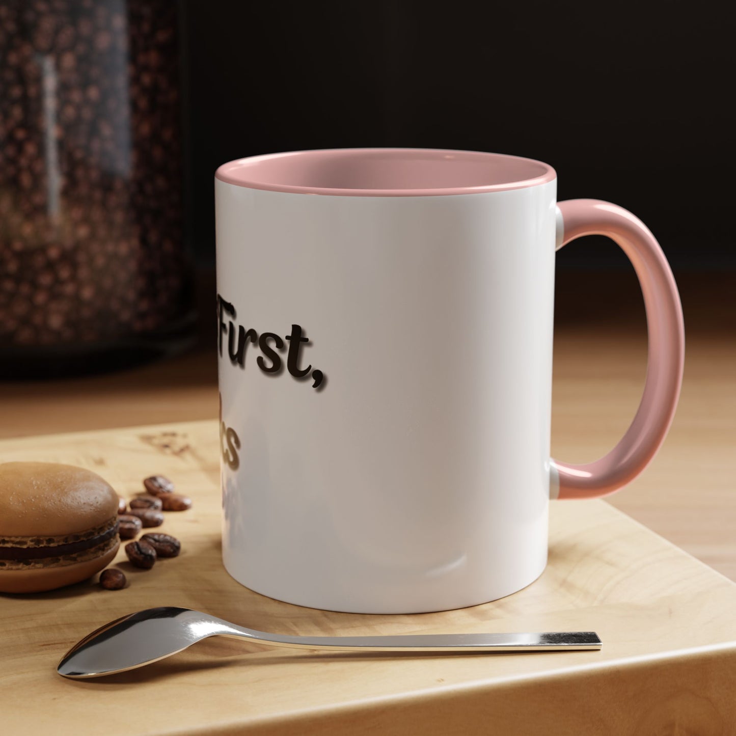 But First, Books Accent Coffee Mug - Perfect Gift for Book Lovers - TRV