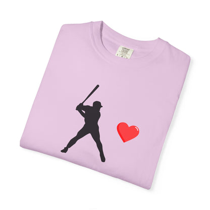 Baseball Love T-Shirt, Unisex Sports Tee, Gift for Baseball Fans, Valentine's Day Shirt, Game Day Apparel, Soft Cotton Top