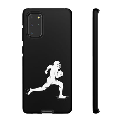 Football Player Phone Case, Tough Cases, Sports Phone Cover, Gift for Athletes, iPhone & Samsung Accessories, Running Player Design - TRV
