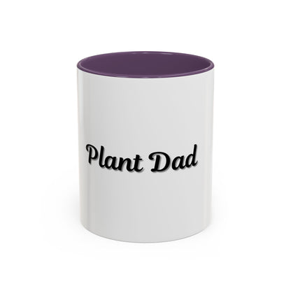 Plant Dad Accent Coffee Mug - Perfect Gift for Gardening Enthusiasts - TRV