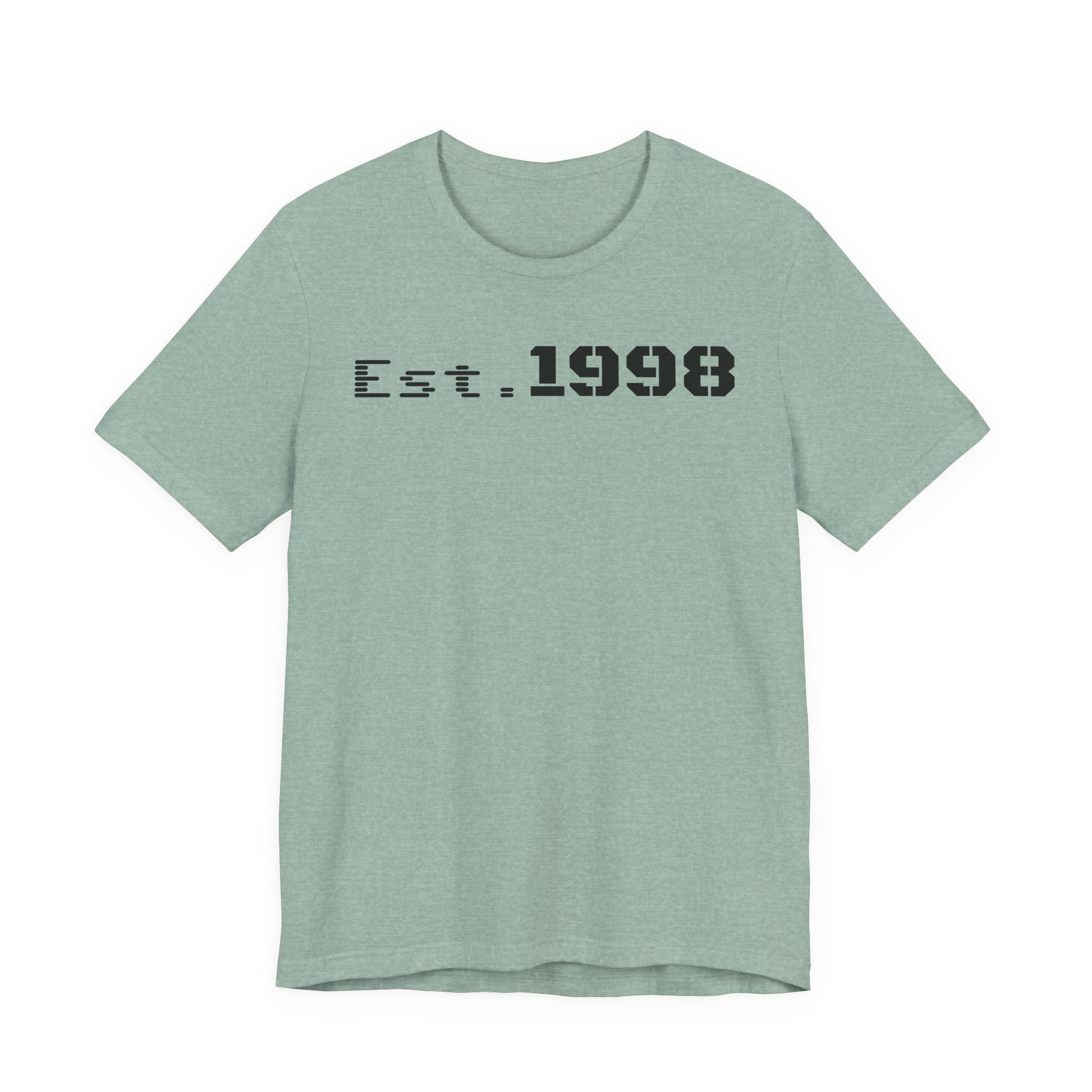 Vintage Est. 1998 Tee - Retro Unisex Shirt for Birthdays, Gifts, Everyday Wear, Casual Style, Nostalgia - TRV