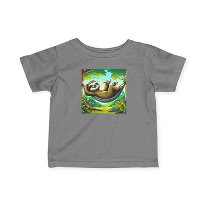 Sloth Relaxation Infant Tee, Baby T-Shirt, Cute Baby Clothes, Toddler Gift, Fun Nursery Wear, Animal Lover Gift
