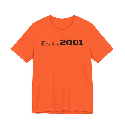 Est. 2001 Unisex Tee - Timeless Casual Wear, Birthday Gift, Nostalgic Fashion, Everyday Comfort, Trendy Streetwear