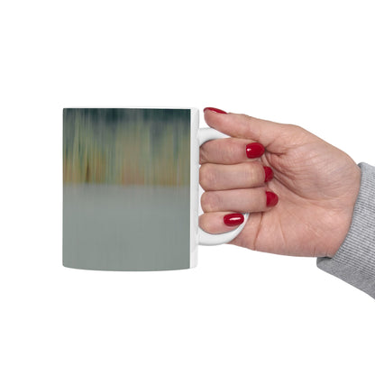 Serene Nature Ceramic Mug - 11oz & 15oz - Perfect Gift for Nature Lovers - TRV