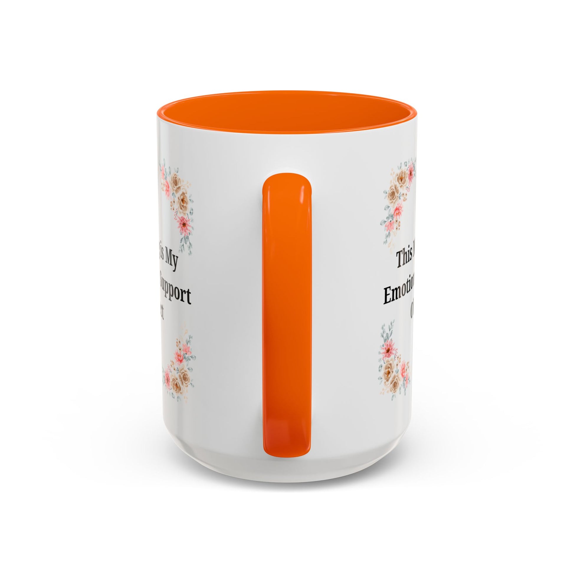 Floral Emotional Support Coffee Mug - Perfect Gift for Self-Care - TRV