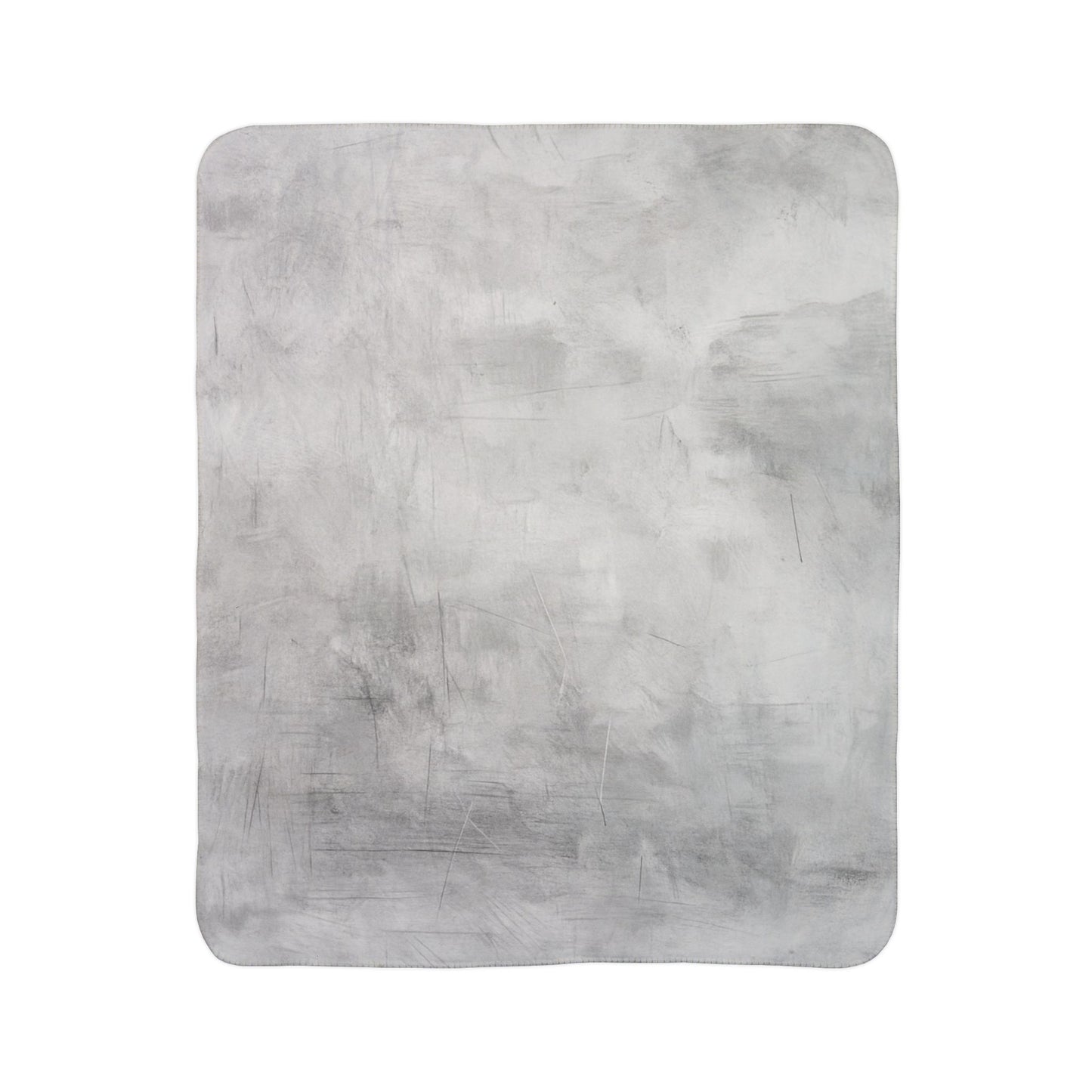 Soft sherpa fleece throw blanket by Printify, cozy winter home decor for added warmth and comfort.