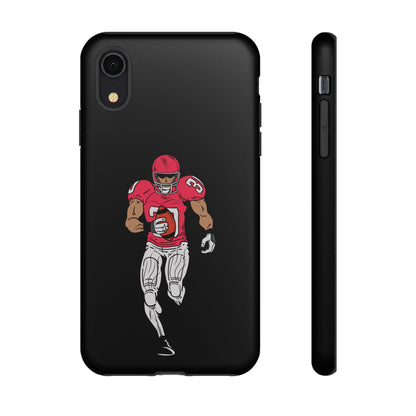 Tough Cases for Football Lovers, Personalized Sports Phone Case, Athletic Gift, Back to School, Custom Phone Cover - TRV