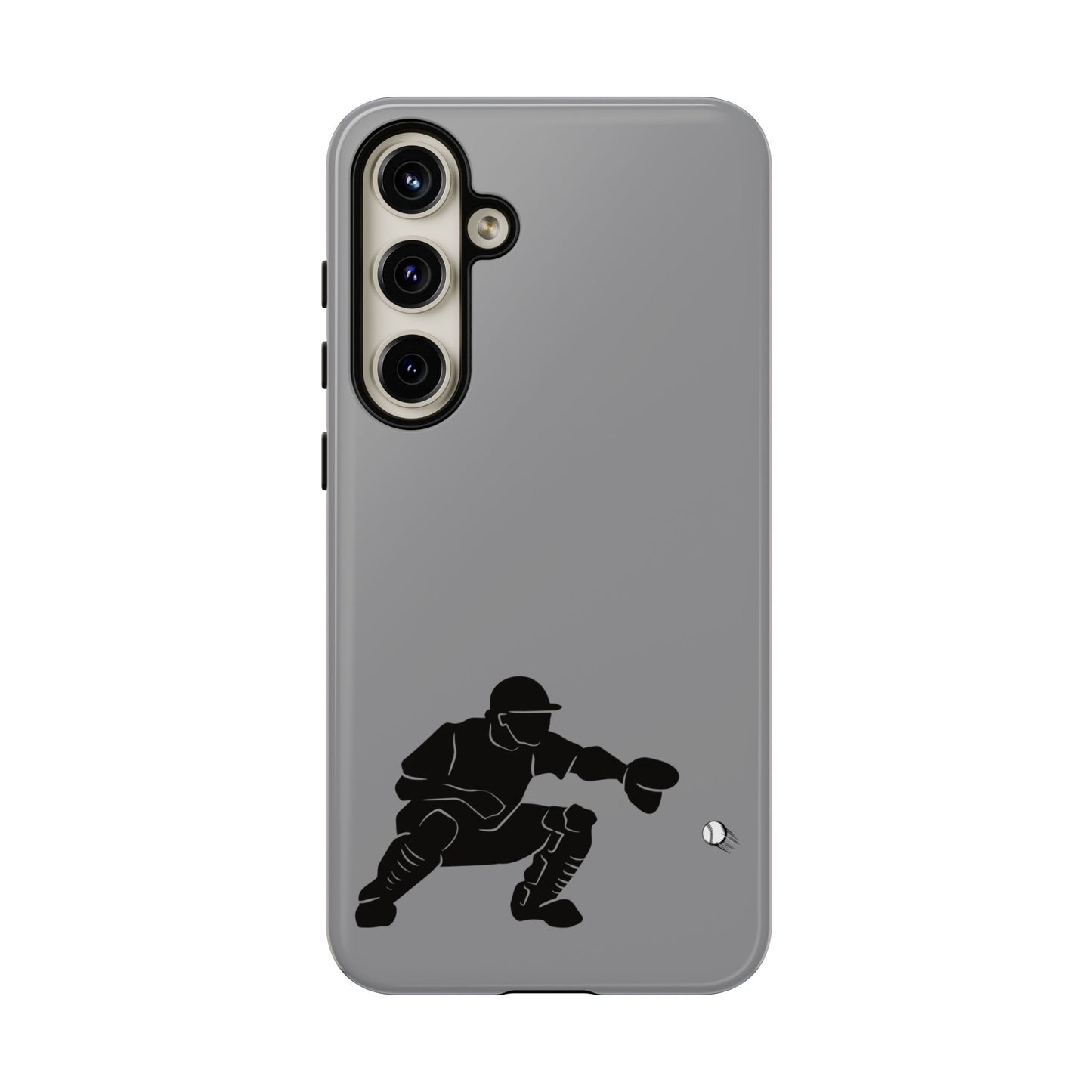 Baseball Catcher Phone Case - Tough Cases, Sports Phone Cover, Great for Athletes, Perfect Gift for Baseball Lovers, Unique Cell Phone Design - TRV