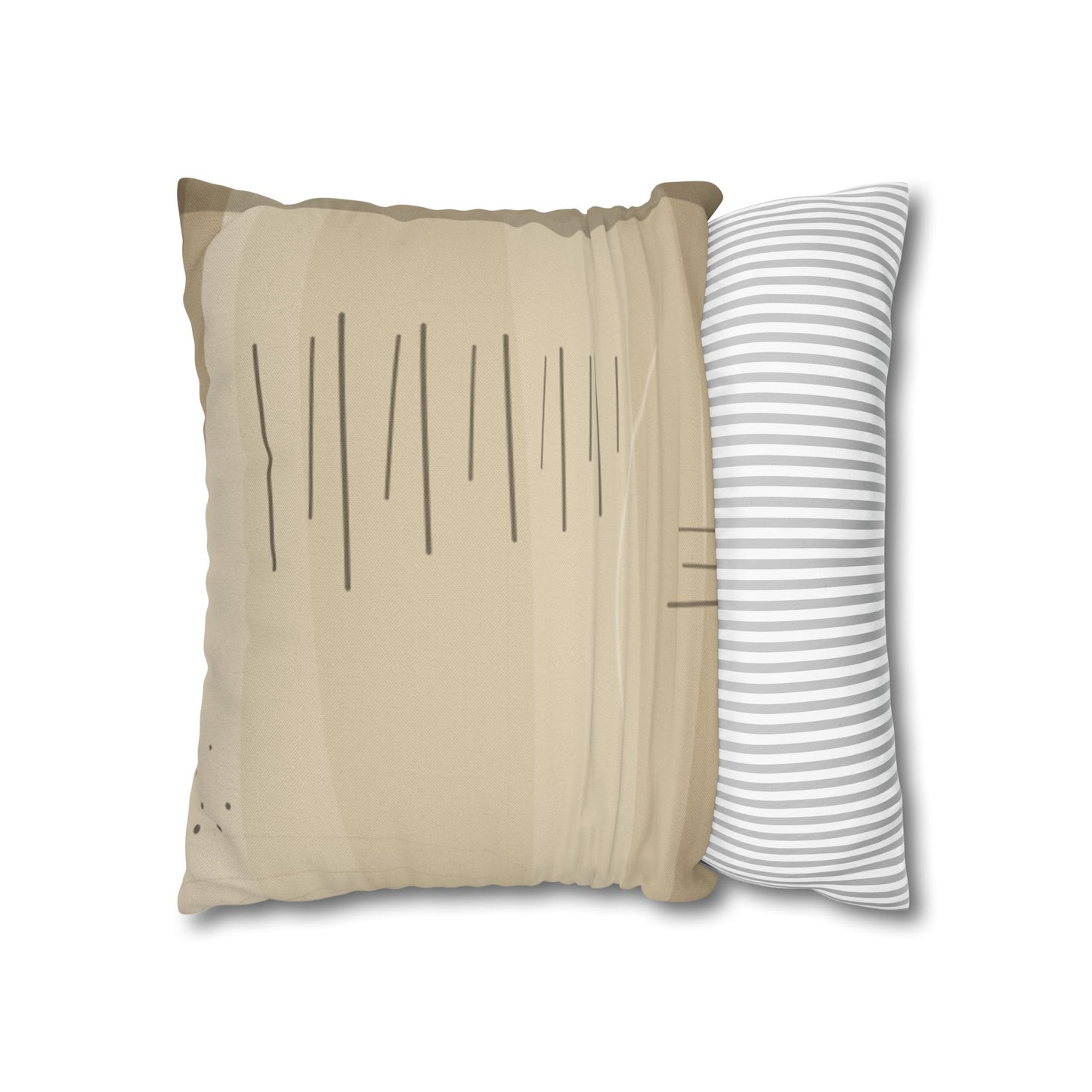 Abstract Nautical Anchor Design Pillowcase | Spun Polyester Square Pillowcase - TRV