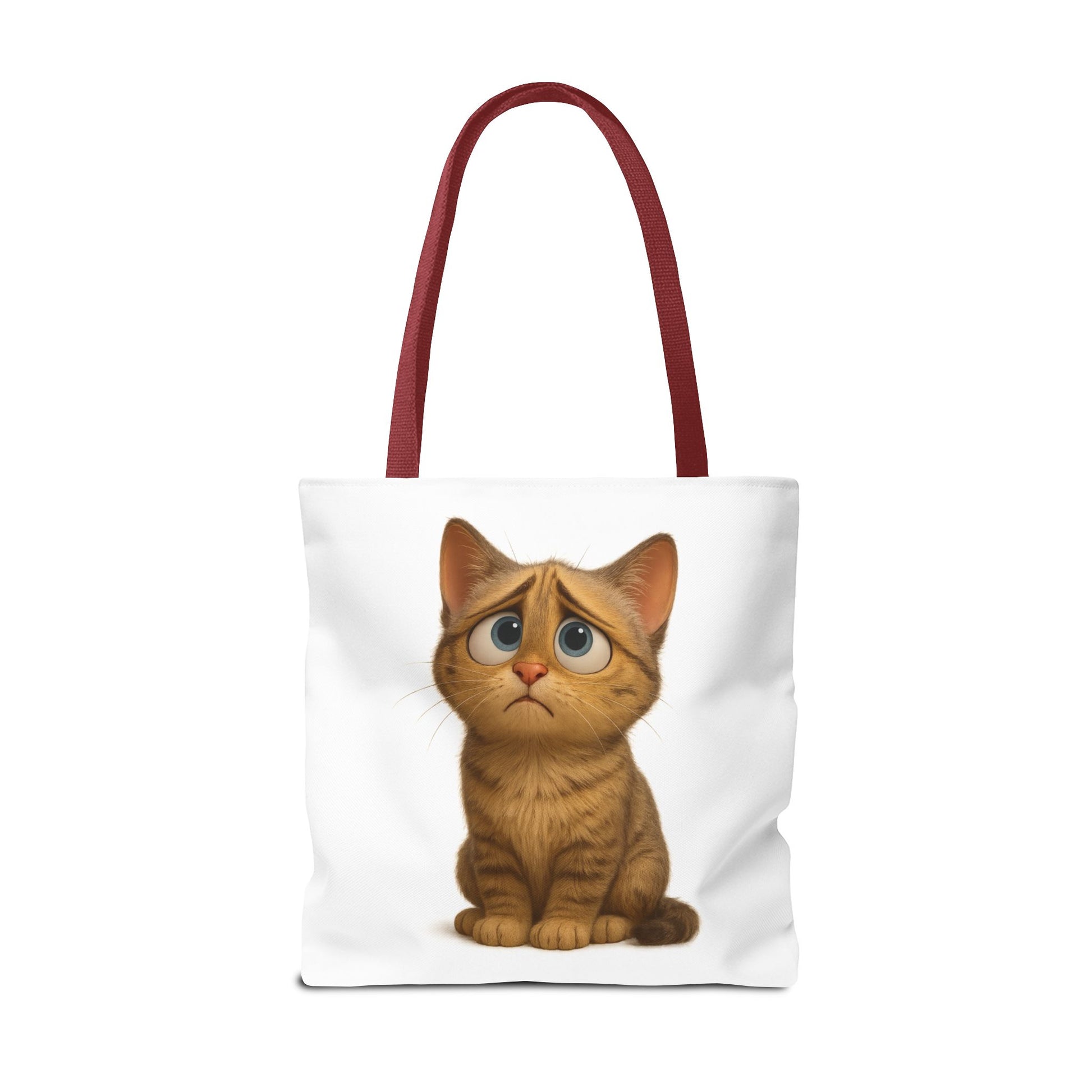 Cute Cat Tote Bag, Animal Lover Gift, Shopping Tote, Reusable Bag, Cute Merchandise, Eco-Friendly Gift - TRV