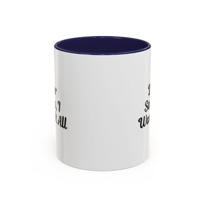 Dear Santa Accent Coffee Mug - Fun Holiday Mug for Christmas Enthusiasts