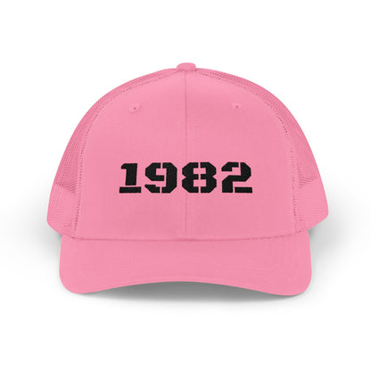 Vintage 1982 Snapback Trucker Cap, Retro Cap, Custom Hat, Gift for Him, Birthday Gift, Dad Hat, Casual Wear - TRV