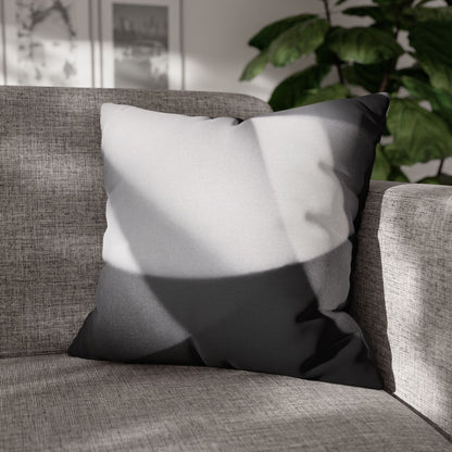 Abstract Black and White Photo Pillowcase, Square Pillowcase