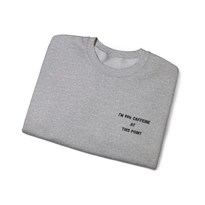 Caffeine Lover's Crewneck Sweatshirt | Unisex Heavy Blend - TRV