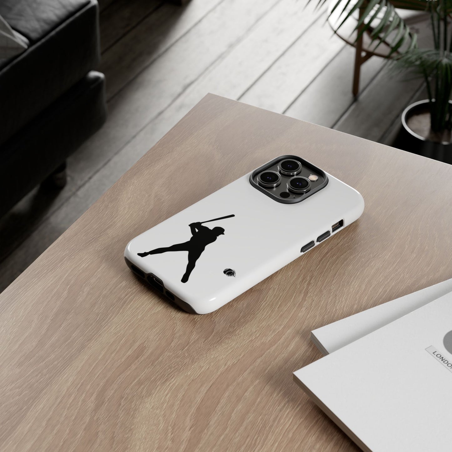 Baseball Phone Case, Sporty Accessories for Fans, Tough Cases, Gift for Athletes, Perfect for Sports Enthusiasts - TRV