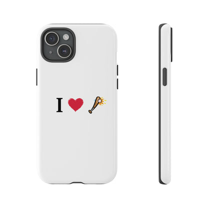 I Love Baseball Vibe Phone Case - Tough Cases for Sports Lovers, Gifts for Athletes, Fun Accessories, iPhone and Android Compatible - TRV