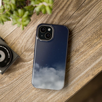 Night Sky Magnetic Impact-Resistant Phone Case — Foggy Cloud Design