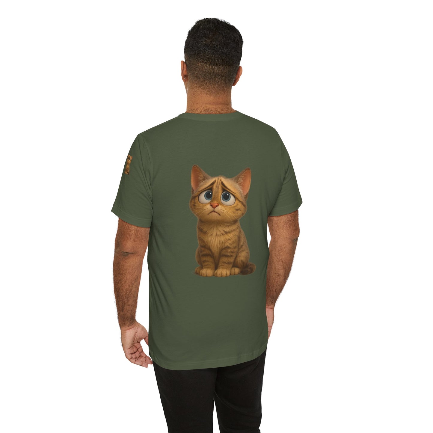Adorable Cat Graphic Tee, Cute Pet Lover Shirt, Animal Lover Gift, Funny Cat Apparel, Birthday, Christmas, Everyday Use - TRV