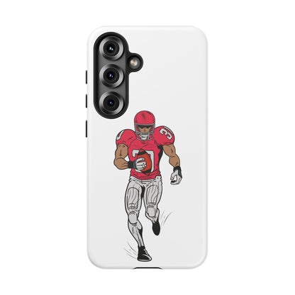 Football Player Tough Case, Sports Phone Cover, Athlete Gift, Tough Phone Case, Fall Sports, Football Lover's Accessory - TRV