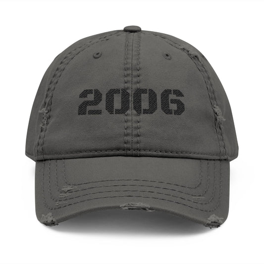 Distressed Dad Hat with Embroidery - Vintage Style Cap for Casual Outfits, Gift for Dads or Graduates, Perfect for Birthdays, Father's [...] - TRV