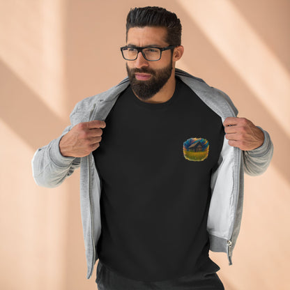 Cozy Dreamers Unisex Crewneck Sweatshirt, Artistic Sweatshirt, Gift for Nature Lovers, Vintage Vibe Apparel, Comfortable Layer, Casual Wear - TRV