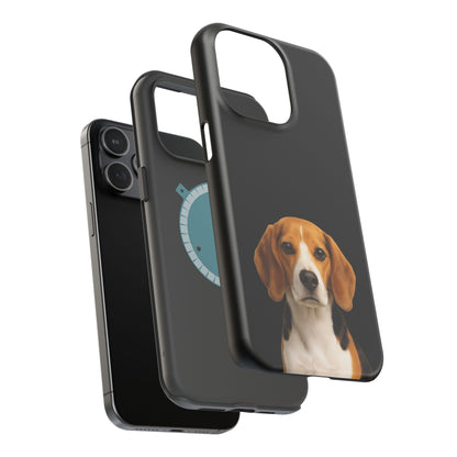 Beagle Photo Magnetic Impact Phone Case — Shockproof, Slim Protective Cover