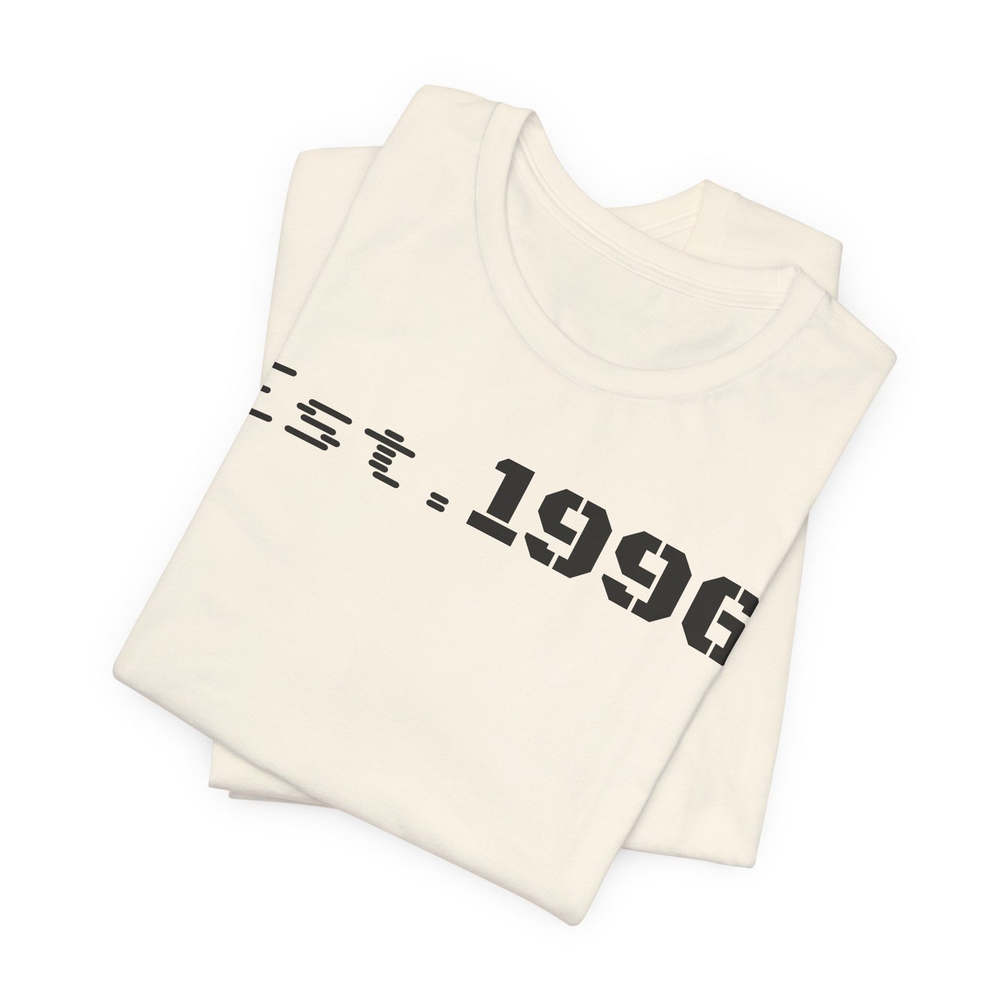 Established 1996 Unisex T-Shirt, Vintage Year Tee, Birth Year Gift, Casual Fashion, Personalized Graphic Tee - TRV