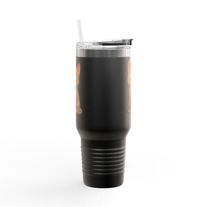 Cute Cat Insulated Travel Mug, 40oz - Perfect for Pet Lovers, Gifts for Cat Owners, Travel Accessories, Cute Drinkware, Animal Lovers - TRV