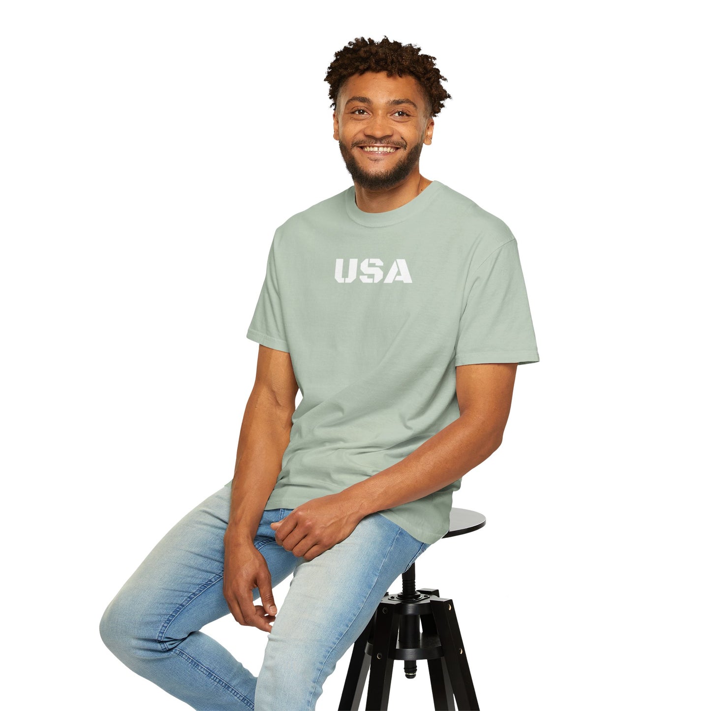 USA Vintage Unisex T-Shirt, Soft Cotton Tee, Casual Wear, Gifts for Her & Him, Summer Essentials, Independence Day Apparel - TRV