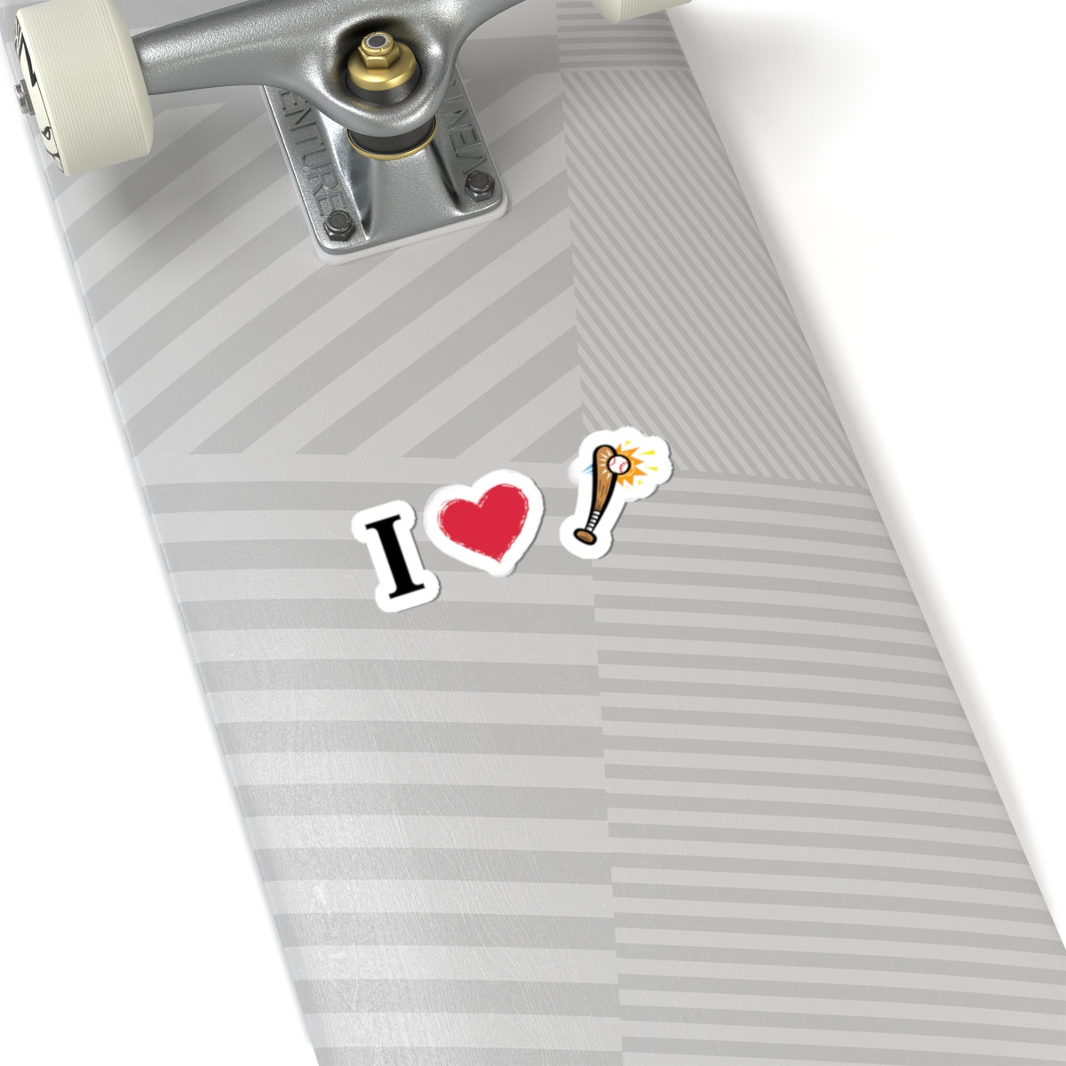 I Love Pencil Kiss-Cut Stickers, Cute Laptop Decals, School Supplies, Teacher Gifts, Office Decor, Fun Craft Projects - TRV