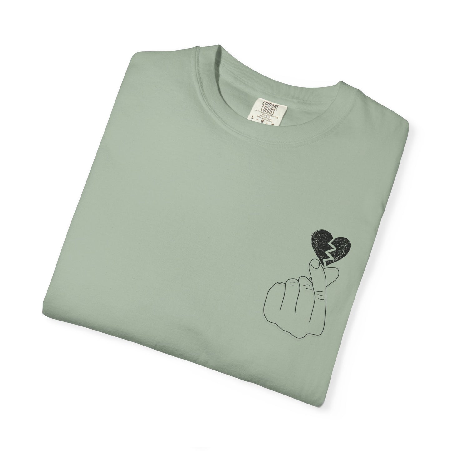 Heartbreak Unisex Garment-Dyed T-Shirt - Trendy Casual Tee for Self-Expression