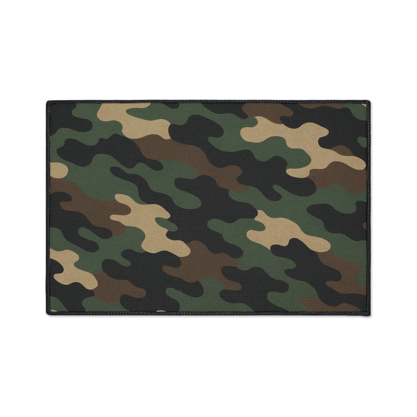 Heavy duty Printify floor mat with durable rubber backing and textured surface, ideal for high-traffic areas.