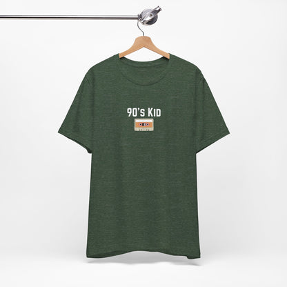 Retro Cassette Tee, Vintage Music Shirt, Unisex Short Sleeve, Gift for Music Lovers, Nostalgic Graphic Tee, Casual Wear
