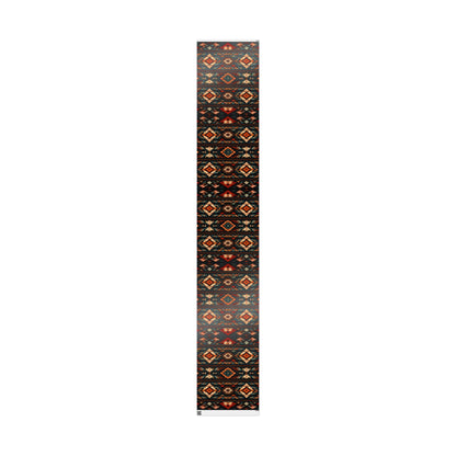 Southwestern Geo Pattern Wrapping Paper Roll — Rustic Aztec Gift Wrap