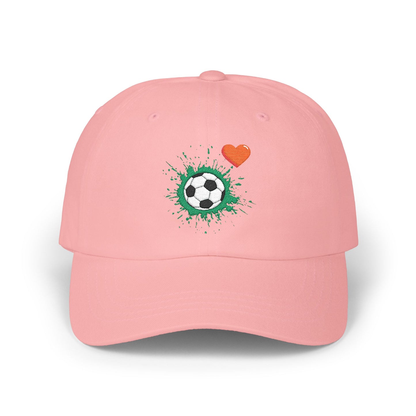 Soccer Love Dad Cap | Perfect Gift for Sports Lovers, Father's Day, Outdoor Events, Casual Wear, Adjustable Cap - TRV