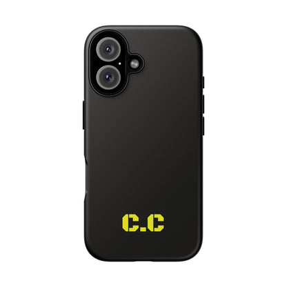 Personalized Tough Cases Phone Case - Bold Design, Gift for Him/Her, Durable iPhone Cover, Customizable Tech Accessories, Tough Case - TRV