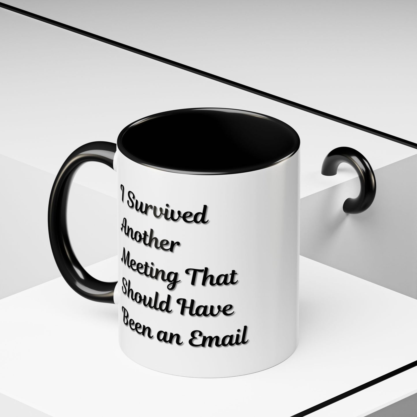 Coffee Mug, Funny Office Mug, Work Meeting Humor, Gift for Coworker, Sarcastic Tea Cup, Boss Gift, Desk Decor, Office Decor