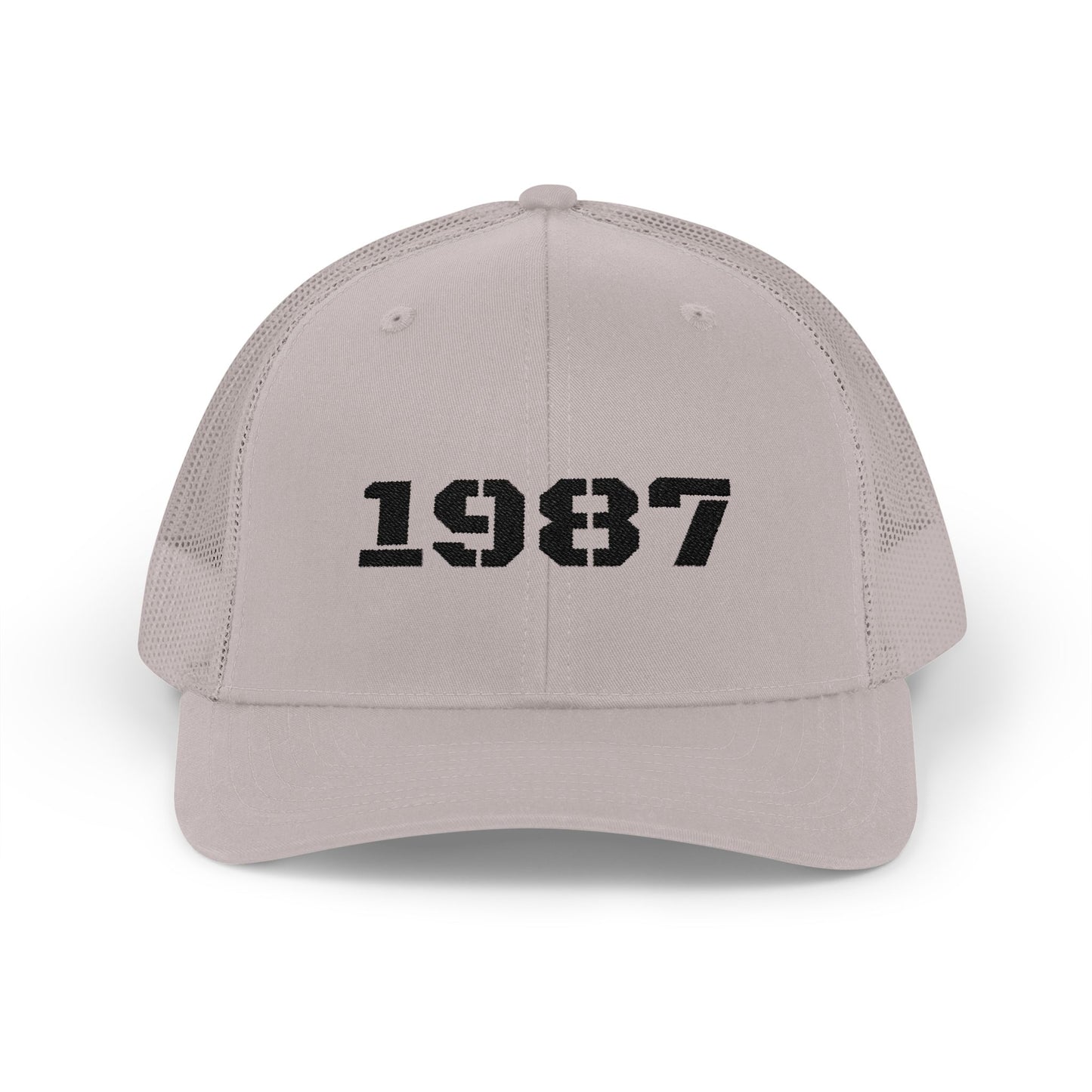 Vintage 1987 Snapback Trucker Cap | Retro Cap for Men & Women | Perfect Gift for Birthdays, Anniversaries, Casual Wear - TRV