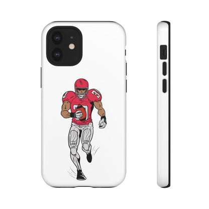 Football Player Tough Case, Sports Phone Cover, Athlete Gift, Tough Phone Case, Fall Sports, Football Lover's Accessory - TRV