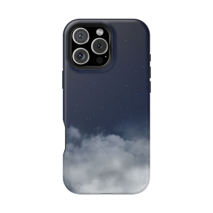 Night Sky Magnetic Impact-Resistant Phone Case — Foggy Cloud Design