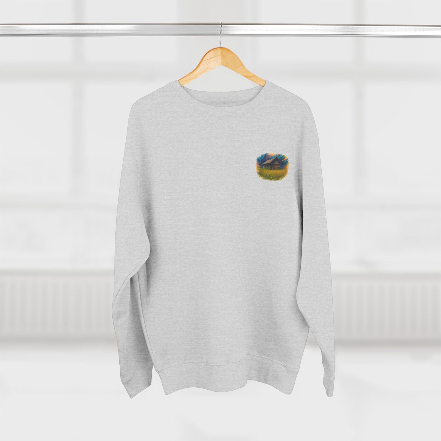 Cozy Dreamers Unisex Crewneck Sweatshirt, Artistic Sweatshirt, Gift for Nature Lovers, Vintage Vibe Apparel, Comfortable Layer, Casual Wear - TRV