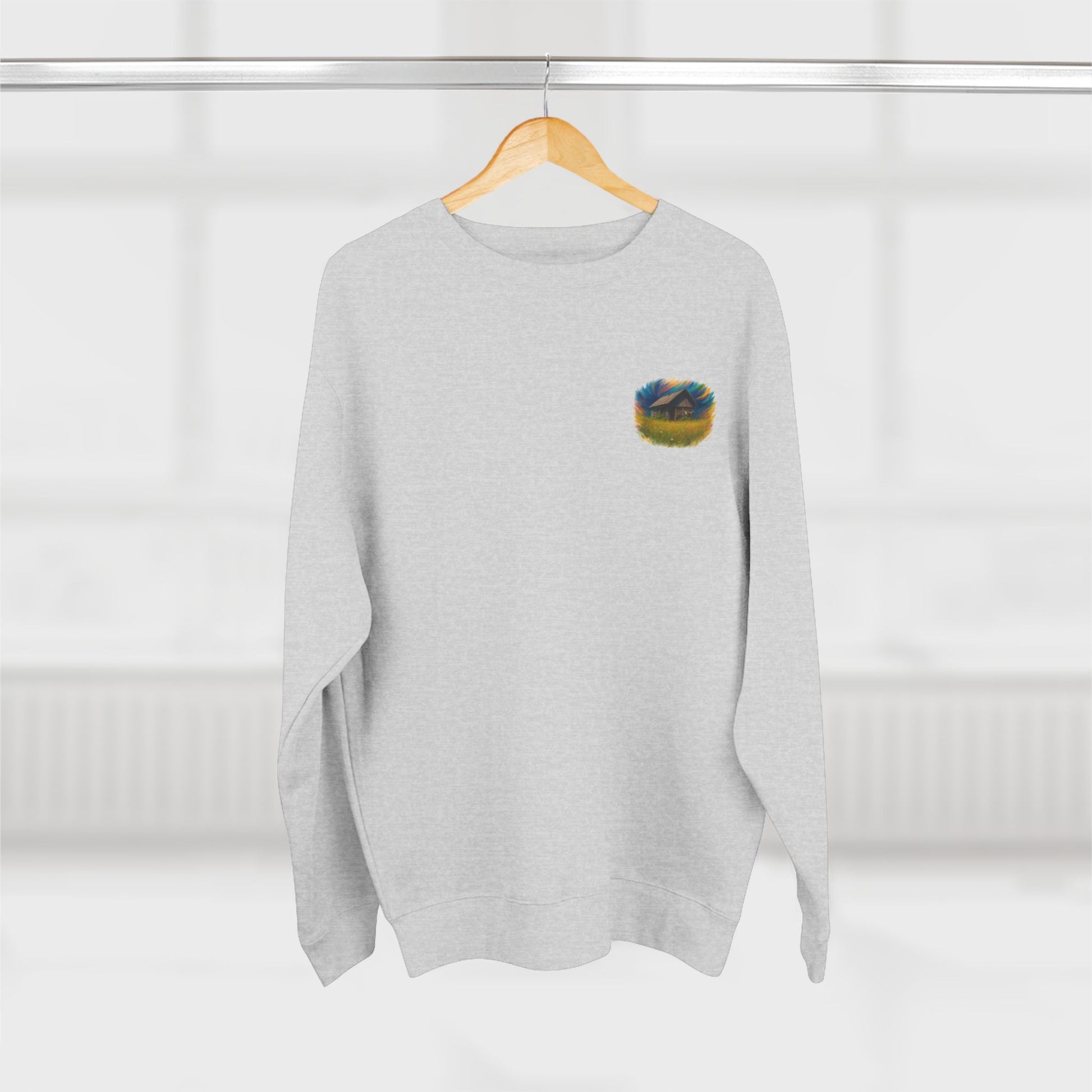 Cozy Dreamers Unisex Crewneck Sweatshirt, Artistic Sweatshirt, Gift for Nature Lovers, Vintage Vibe Apparel, Comfortable Layer, Casual Wear - TRV