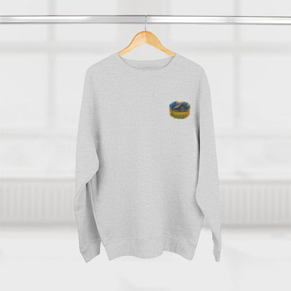 Cozy Dreamers Unisex Crewneck Sweatshirt, Artistic Sweatshirt, Gift for Nature Lovers, Vintage Vibe Apparel, Comfortable Layer, Casual Wear - TRV