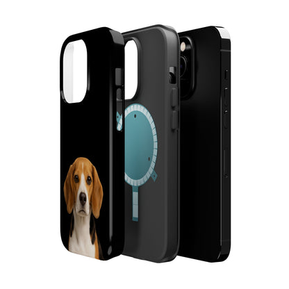 Beagle Photo Magnetic Impact Phone Case — Shockproof, Slim Protective Cover
