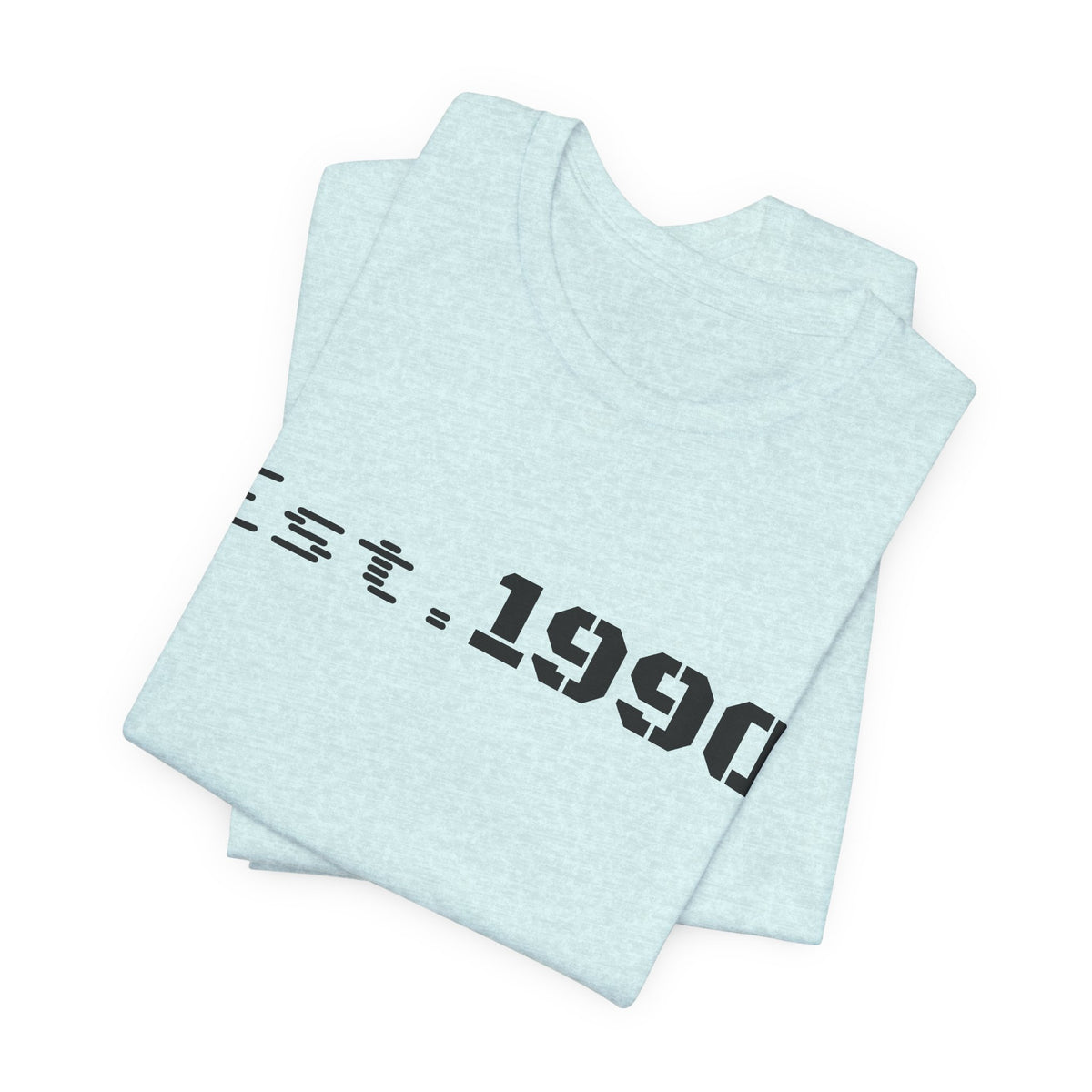 Vintage Est. 1990 T-Shirt by Printify featuring bold print and classic fit, perfect for celebrating a birth year.