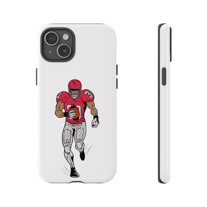 Football Player Tough Case, Sports Phone Cover, Athlete Gift, Tough Phone Case, Fall Sports, Football Lover's Accessory - TRV